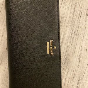 Kate spade spencer slim bifold wallet (black)
